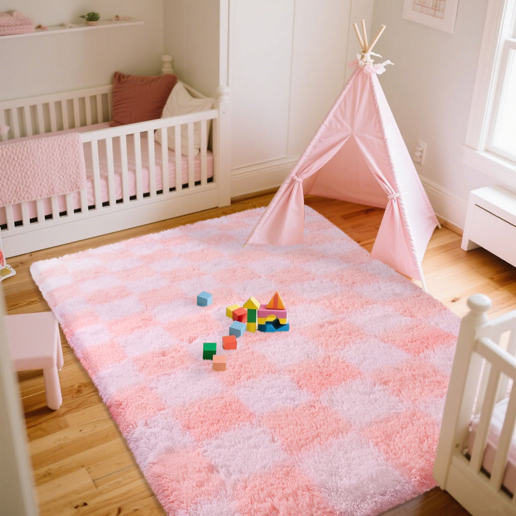 Super Soft Shaggy Rugs Fluffy Carpet, Modern Plush Area Rug for Living Room Bedroom Kids Room