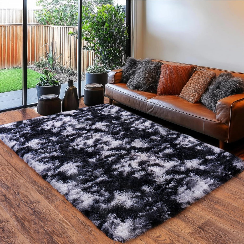 Super Soft Shaggy Rugs Fluffy Carpet, Modern Plush Area Rug for Living Room Bedroom Kids Room