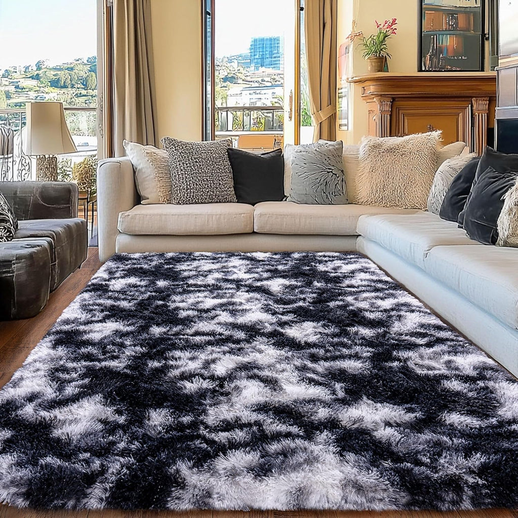 Super Soft Shaggy Rugs Fluffy Carpet, Modern Plush Area Rug for Living Room Bedroom Kids Room