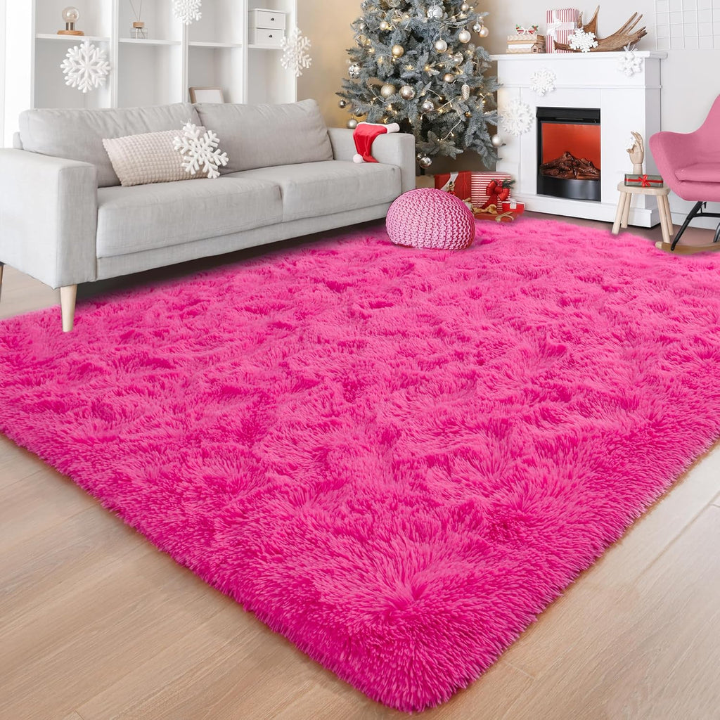 Super Soft Shaggy Rugs Fluffy Carpet, Modern Plush Area Rug for Living Room Bedroom Kids Room