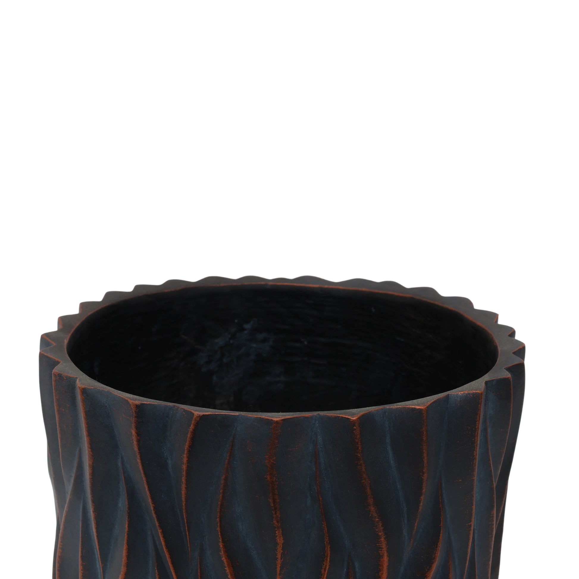 Large Garden Planter Set Assorted Sizes MGO Plant Pots with Drainage for Patio Home Decor