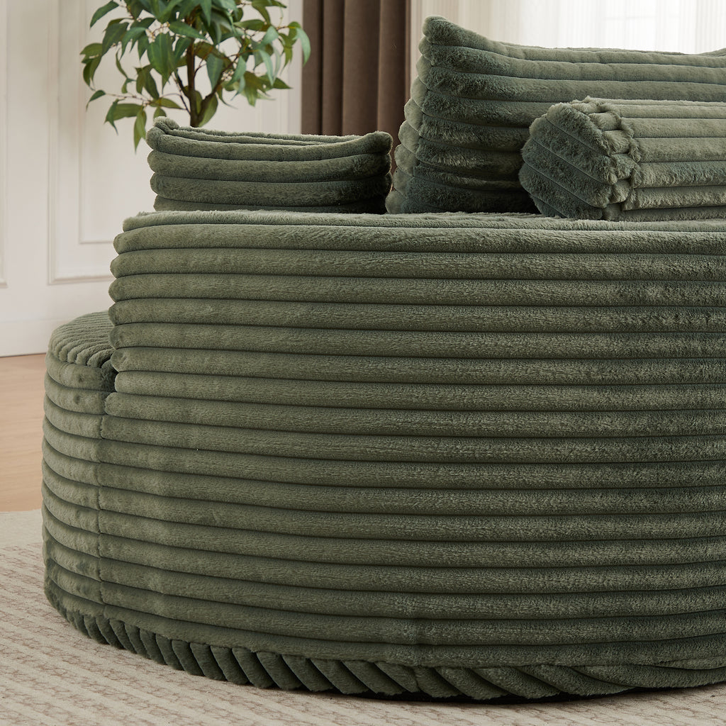 Ultra Soft Fluffy Sleeper Chair Comfort Single Sofa for Living Room Bedroom and Lounge