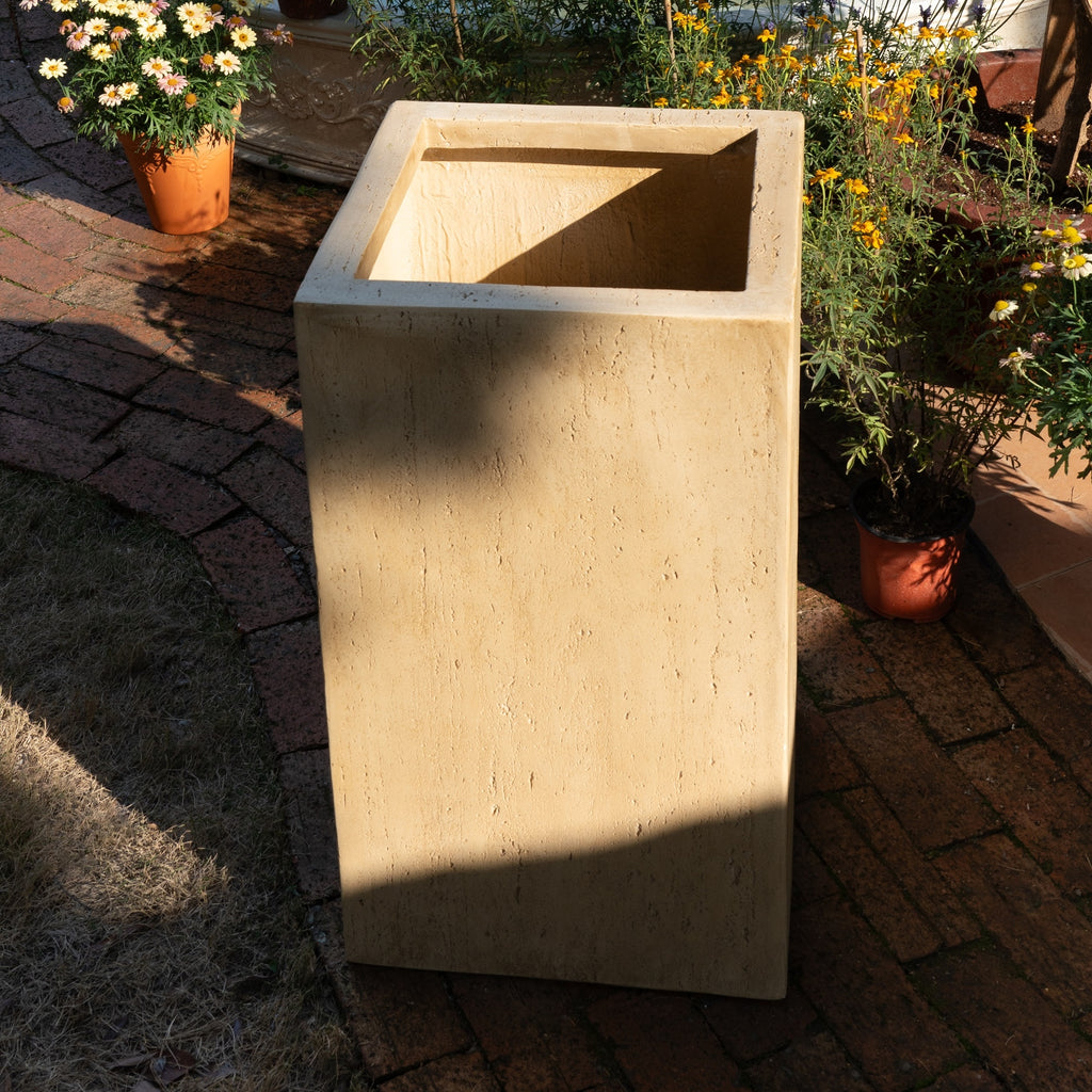Tool Free Assembly Wooden Raised Garden Bed Above Ground Planter Box for Outdoor Gardening