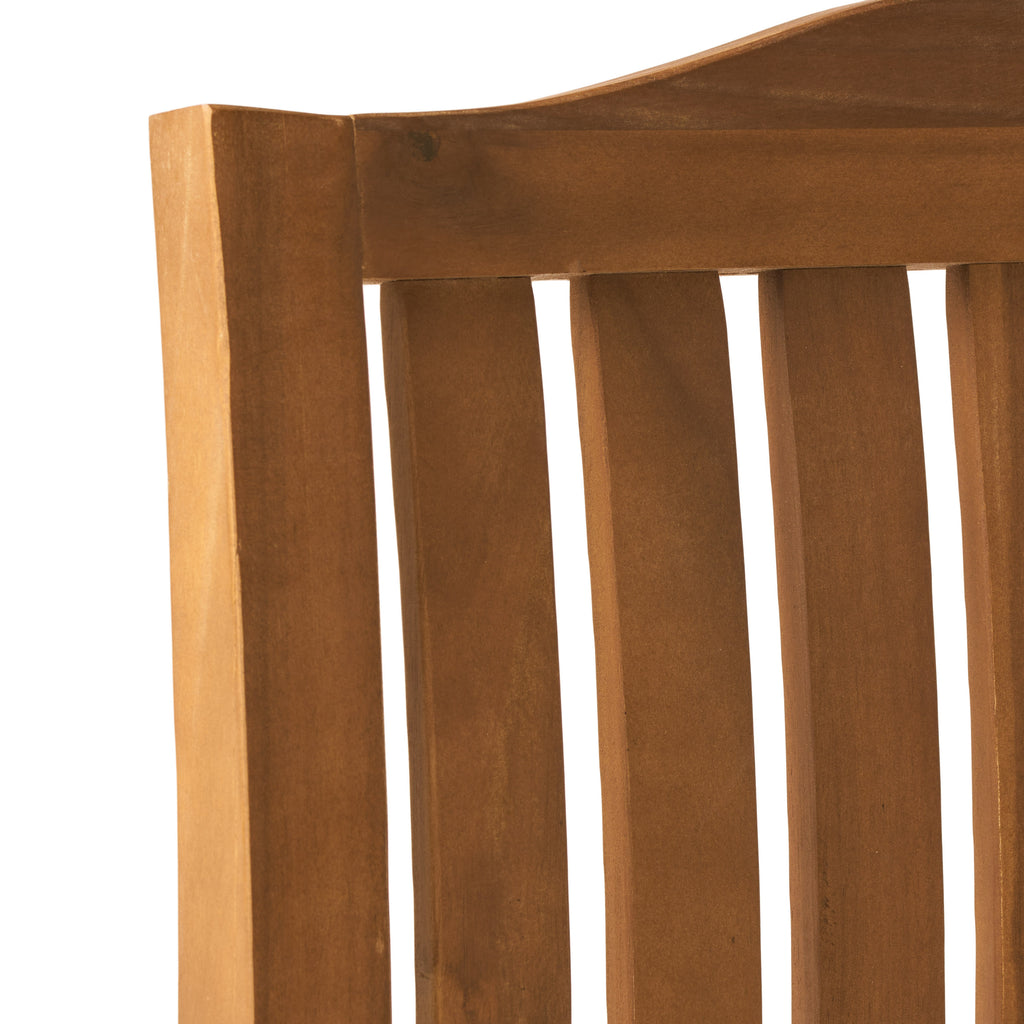 Mid-Century Modern Wood Armchair Upholstered Accent Chair for Living Room