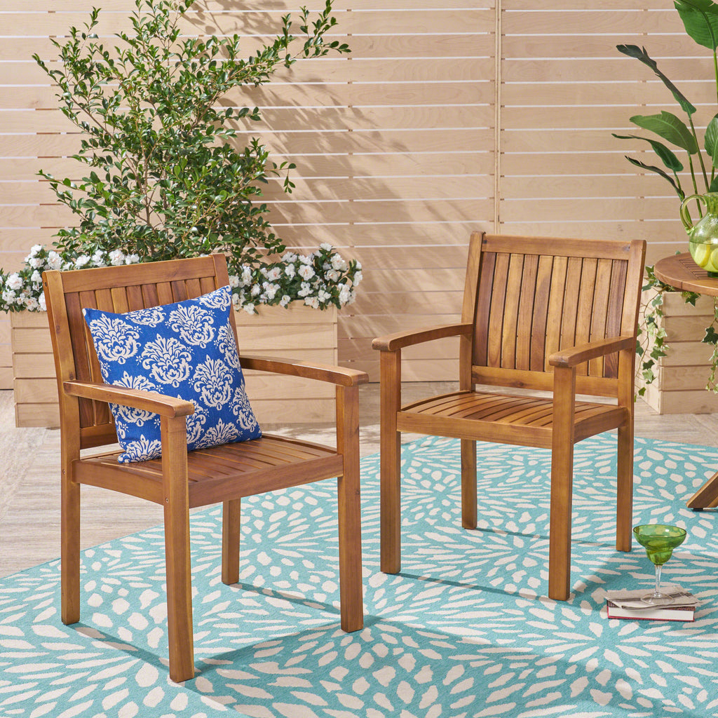 Modern Upholstered Dining Chairs Set of 2 High Back Side Chairs for Dining Room