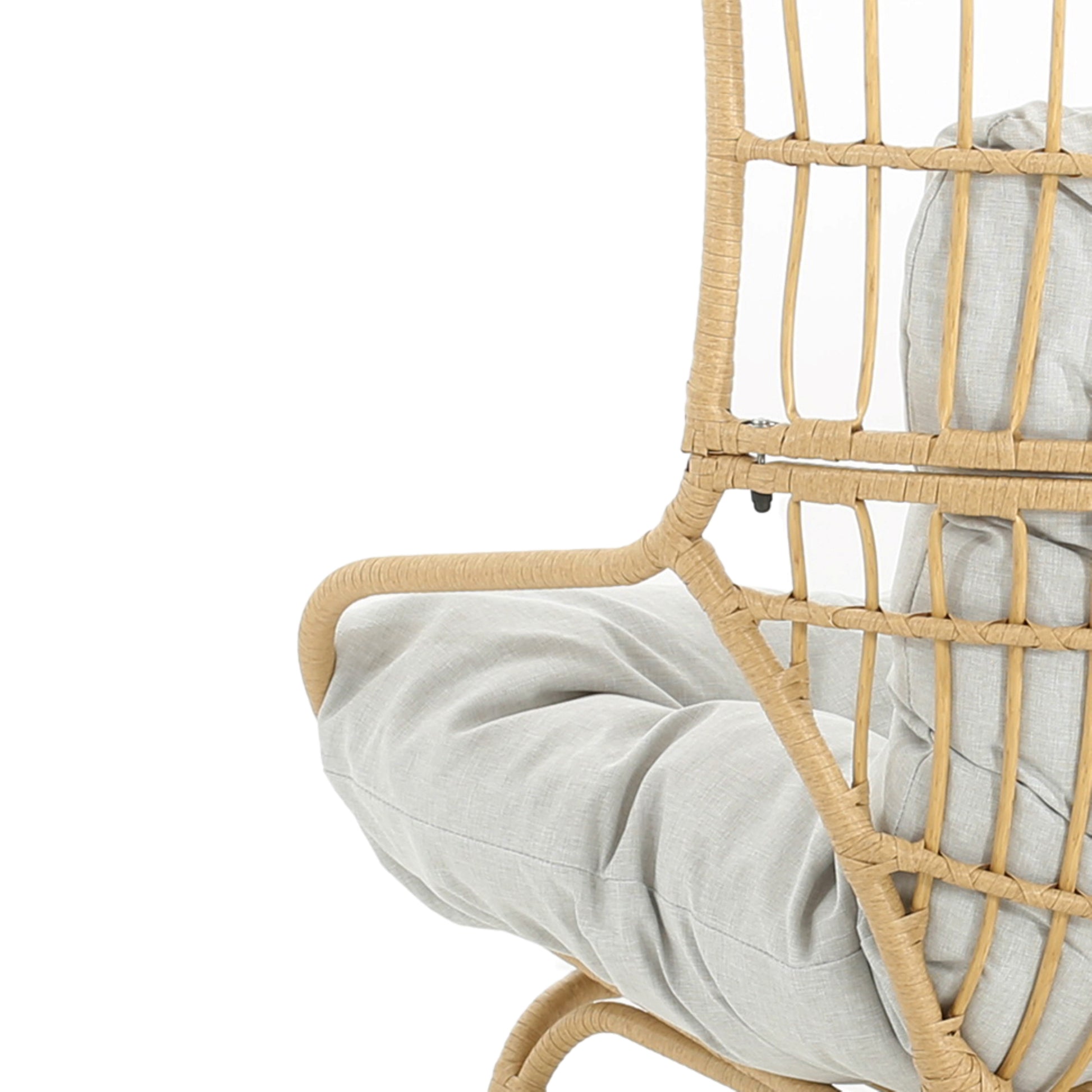 Palos Outdoor Wicker Loveseat - Light Brown