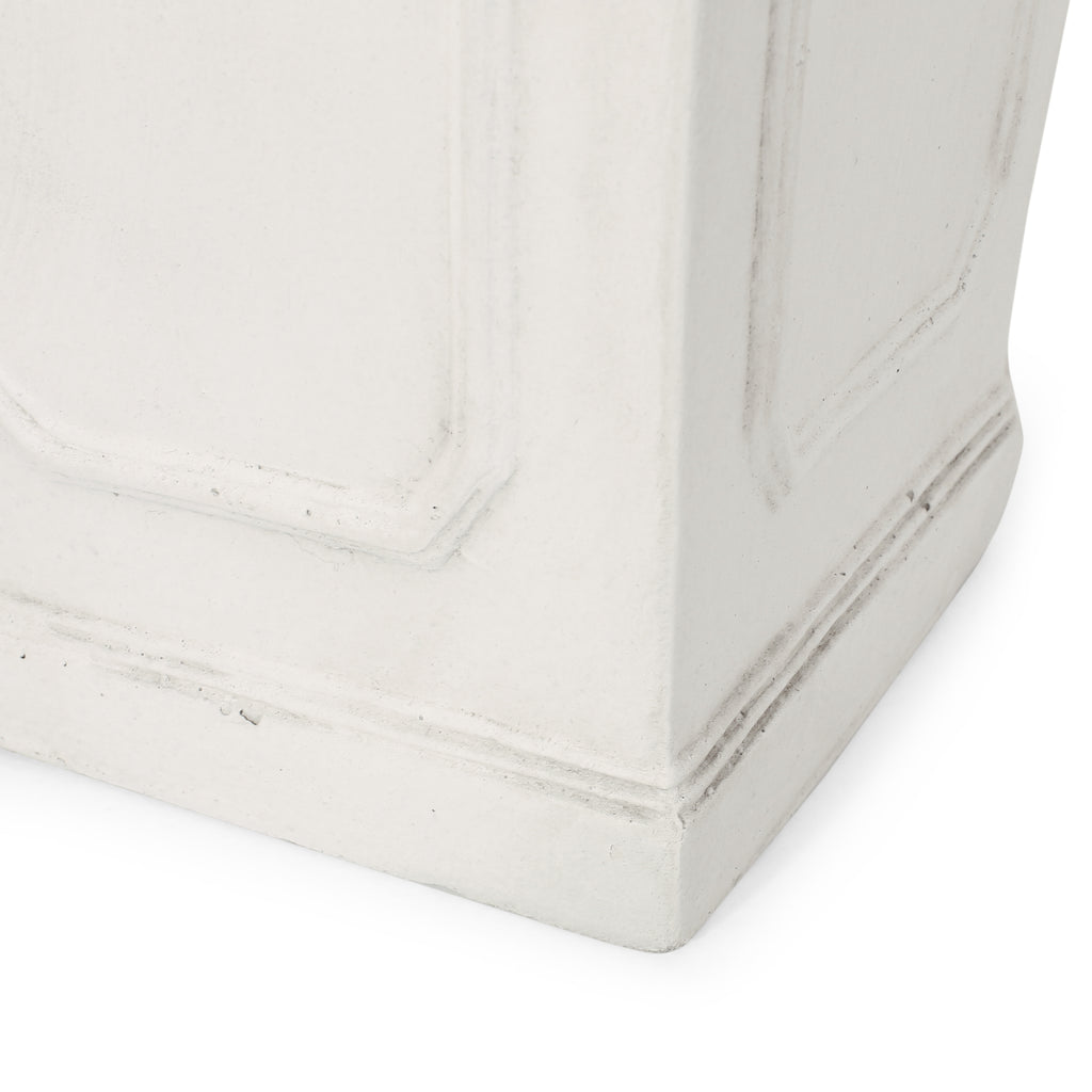Tall Outdoor Planter Pots with Drainage Holes Decorative Flower Pots for Porch Patio Deck