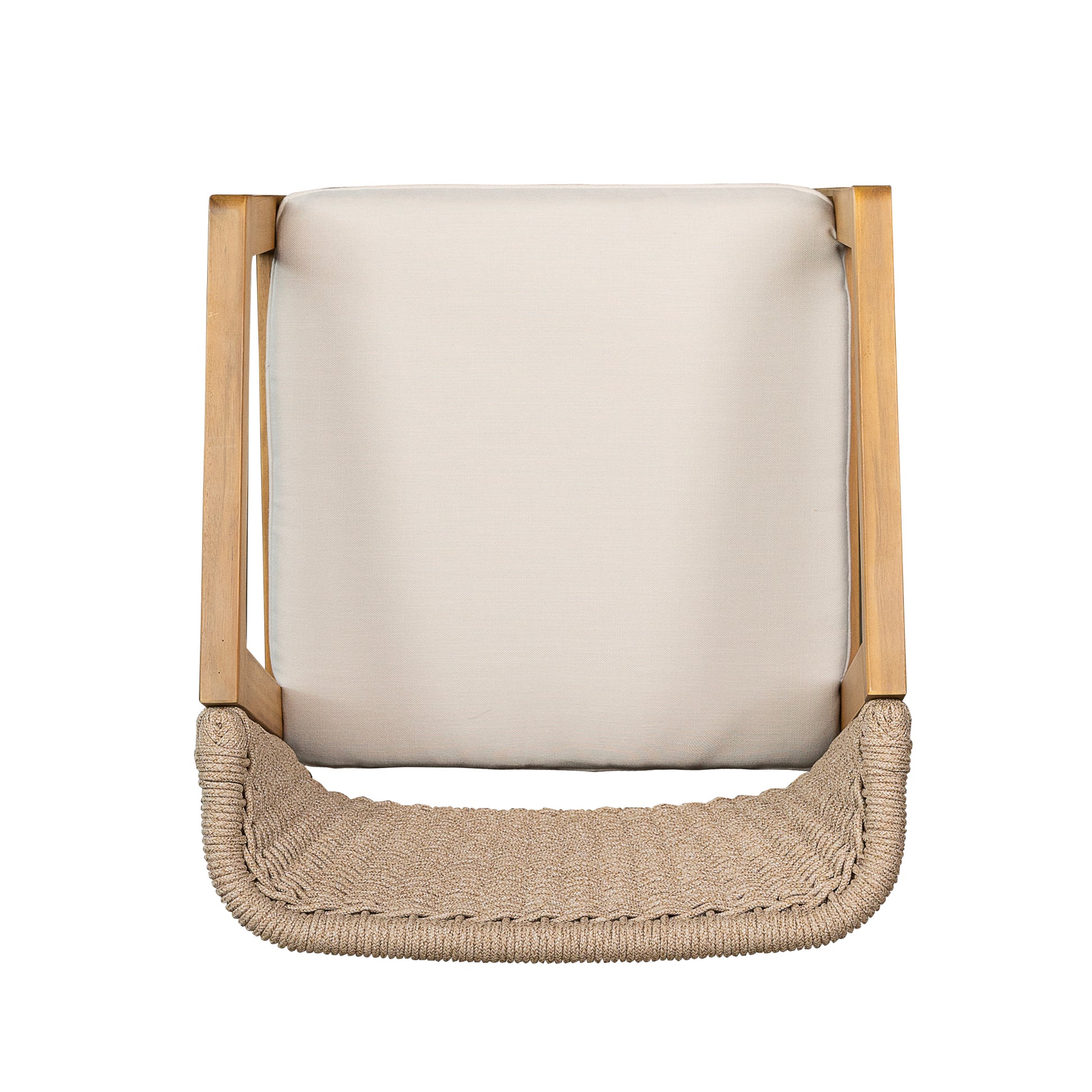 Outdoor Wicker Dining Chair Set with Cushions, 2-Pack, Weather Resistant Patio Seating