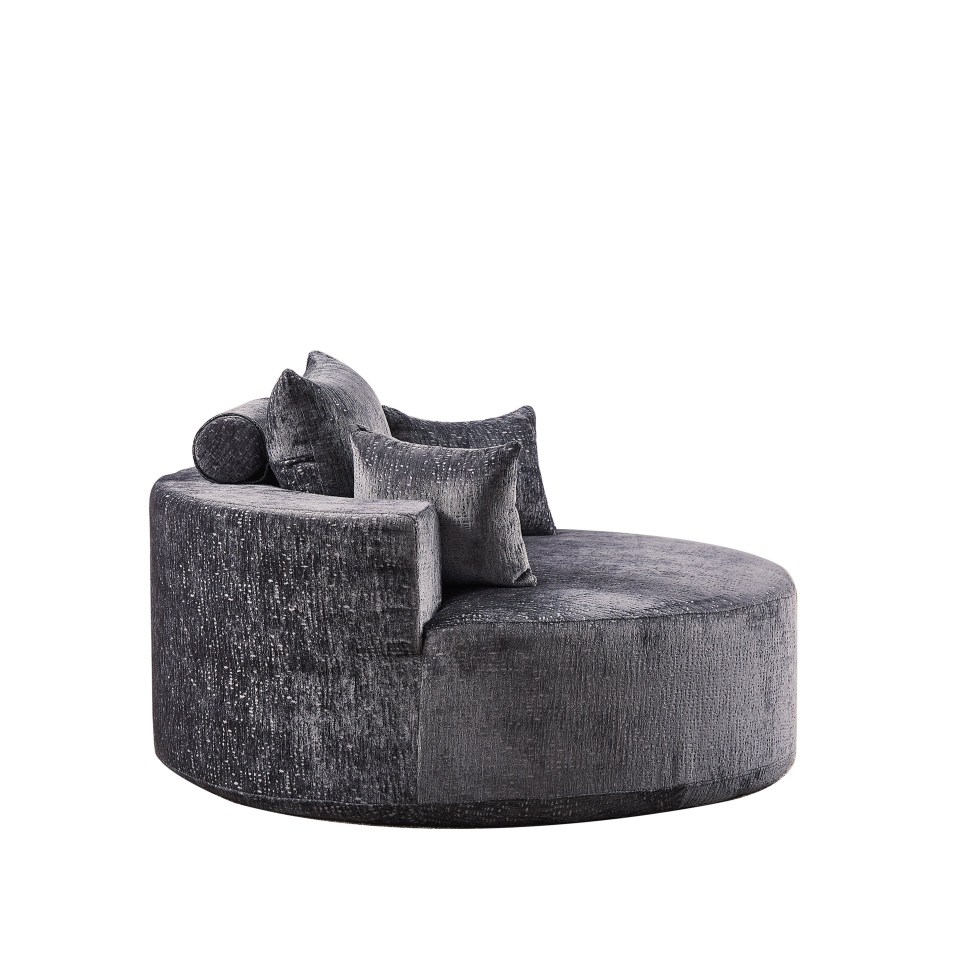 Cozy Fluffy Sleeper Chair Comfortable Single Sofa for Home Lounge and Projection Room
