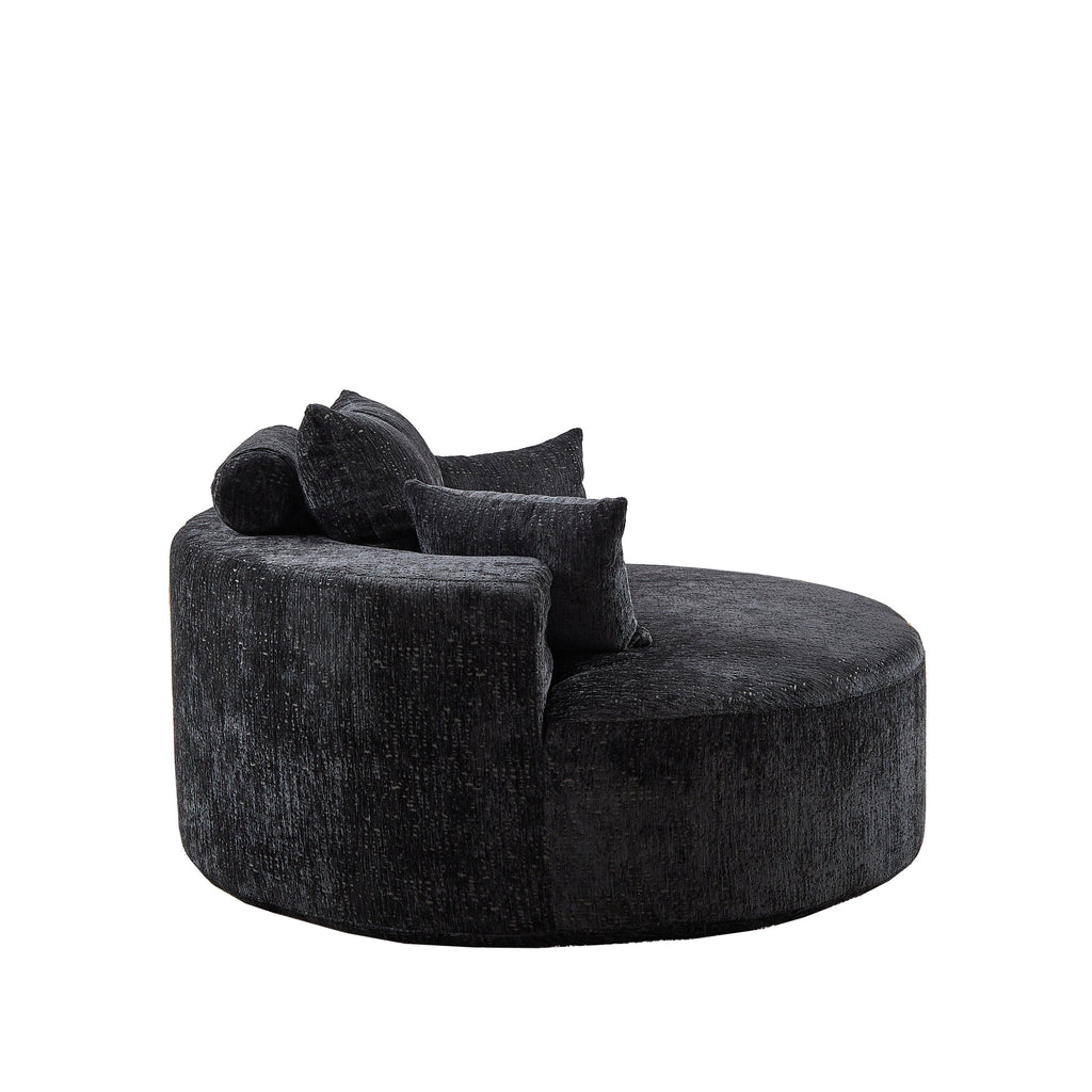 Soft Fabric Sleeper Chair Stylish Modern Single Sofa for Living Room Bedroom and Lounge