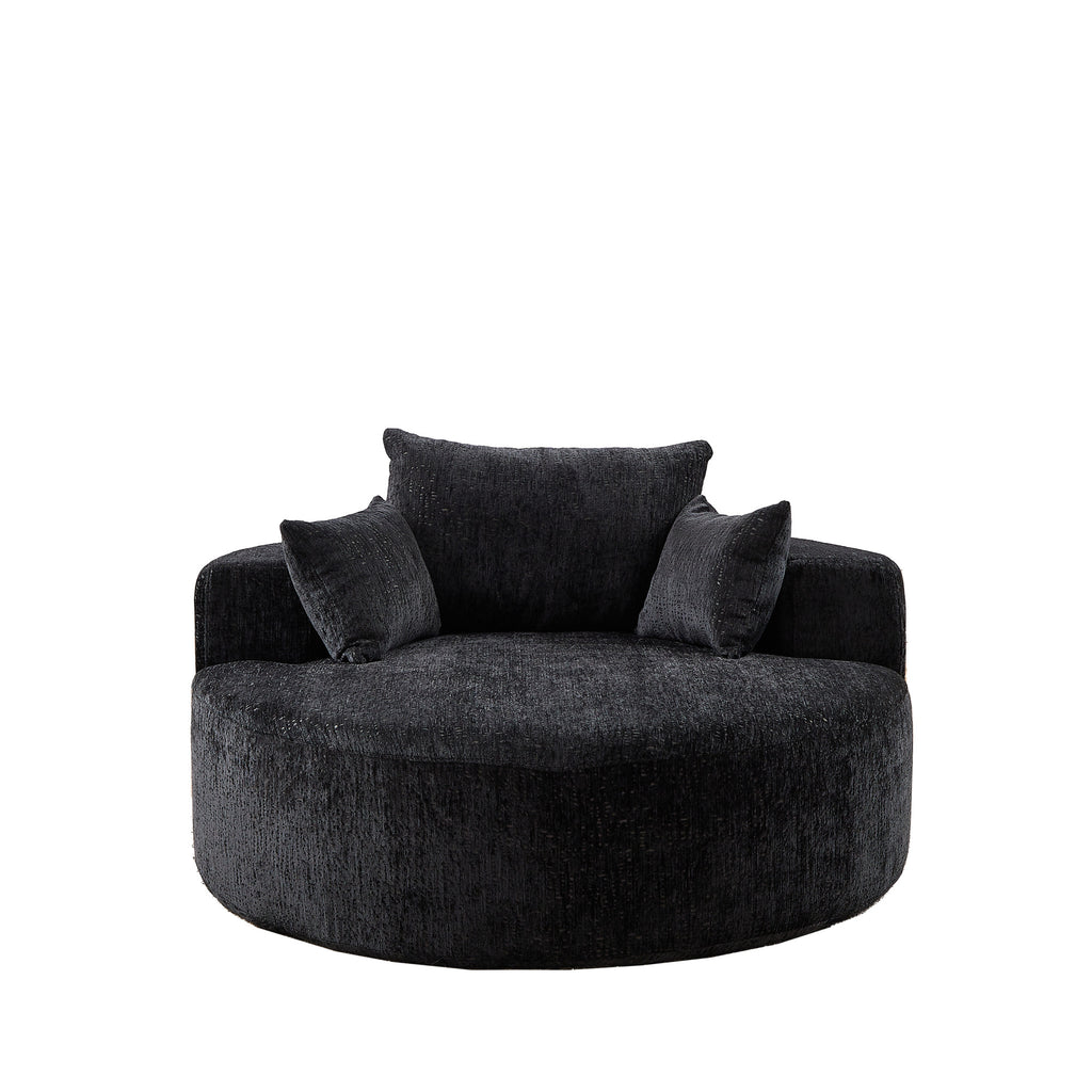 Soft Fabric Sleeper Chair Stylish Modern Single Sofa for Living Room Bedroom and Lounge