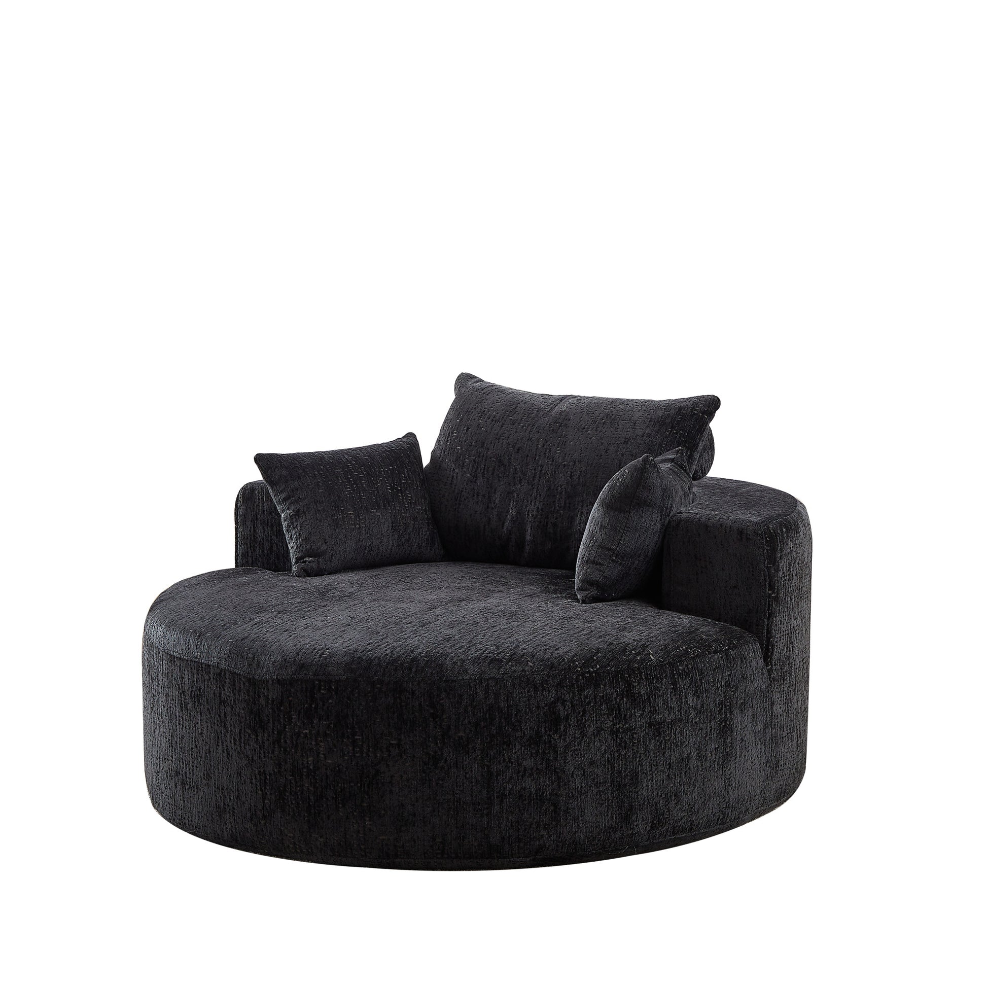 Soft Fabric Sleeper Chair Stylish Modern Single Sofa for Living Room Bedroom and Lounge