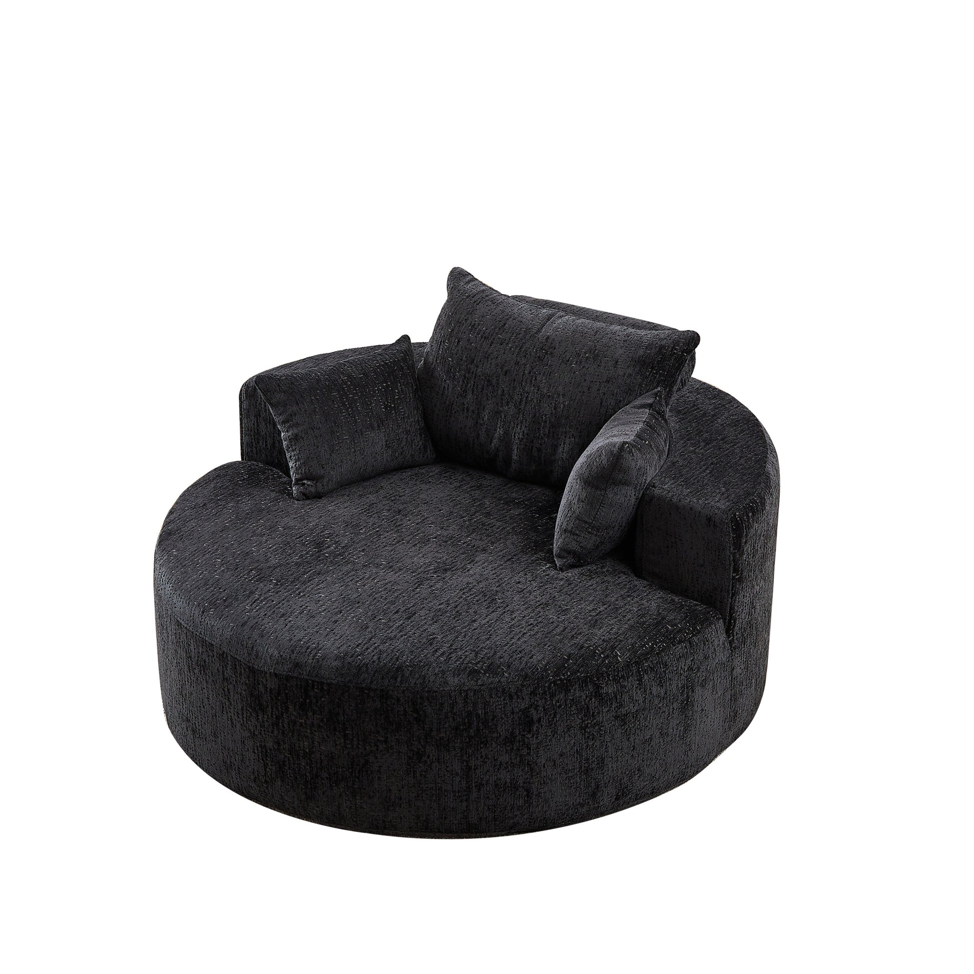 Soft Fabric Sleeper Chair Stylish Modern Single Sofa for Living Room Bedroom and Lounge