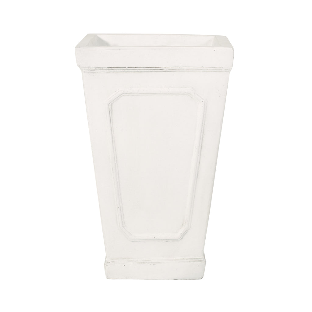 Tall Outdoor Planter Pots with Drainage Holes Decorative Flower Pots for Porch Patio Deck