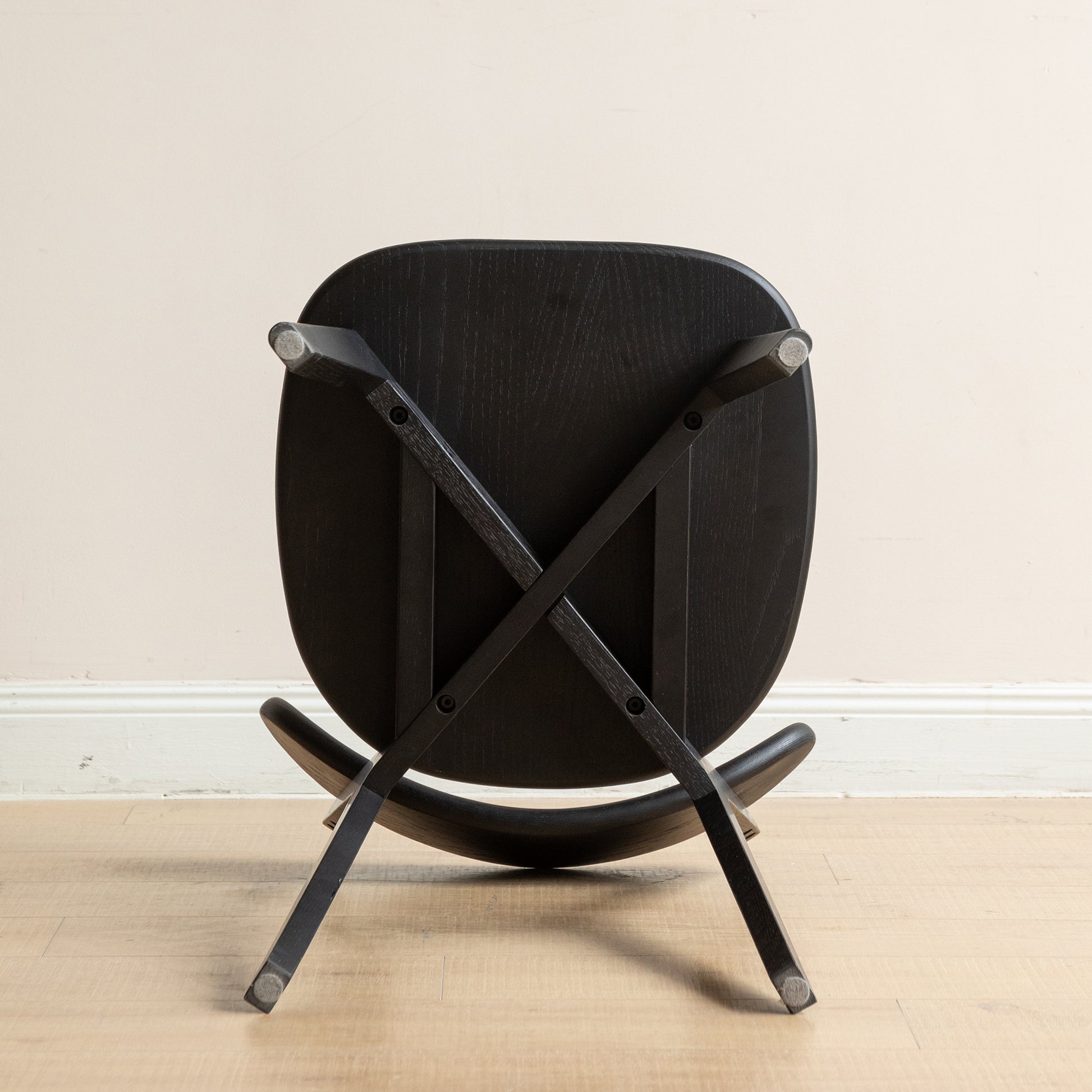 Classic Solid Oak Wood Dining Chair Minimalist Seats 47.5x55.5x78cm